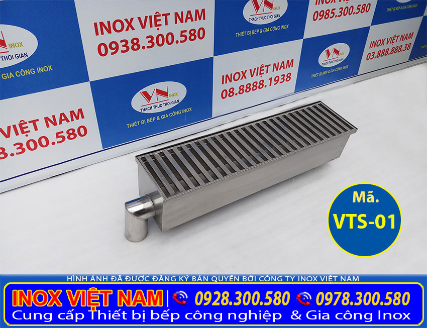 Liên hệ Inox Việt Nam báo giá vỉ thoát sàn inox, mương thoát nước theo đơn đặt hàng.