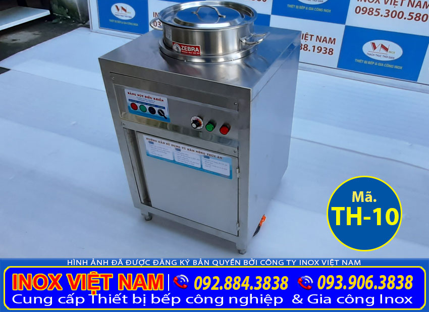 Tủ hâm nóng canh, tủ giữ nóng canh có nồi 26 lít giá tốt tại Inox Việt Nam.
