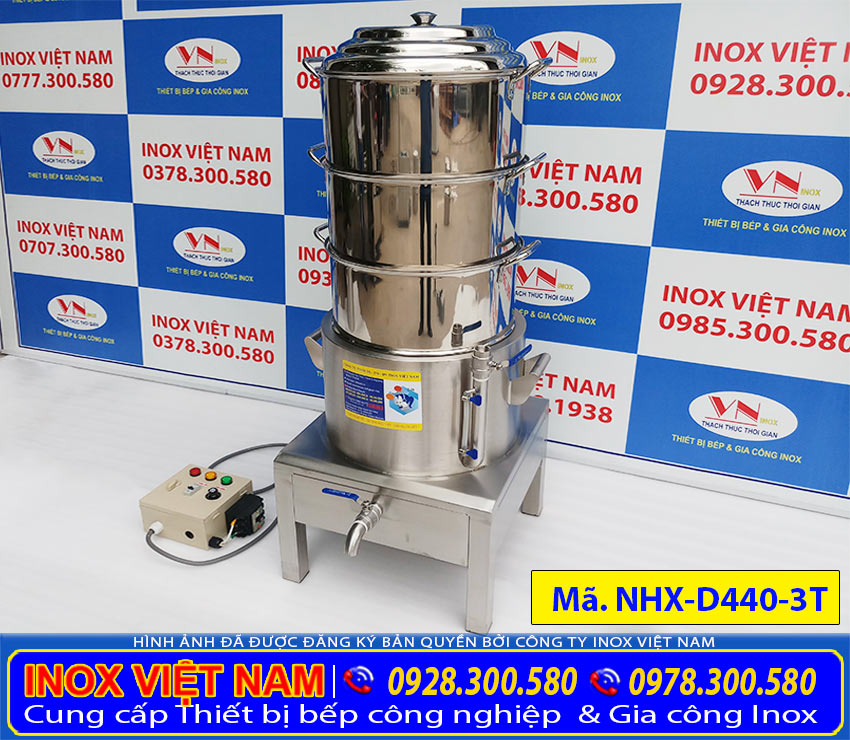 Liên hệ IVN để biết bảng báo giá nồi hấp xôi điện công nghiệp, nồi xửng hấp cách thủy công nghiệp, xửng hấp điện chính hãng đúng giá thị trường nhé!