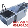 Thiết bị bar cafe inox, thiết bị quầy pha chế inox.