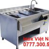 Tủ đá inox quầy bar, tủ đá inox quầy pha chế mini