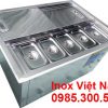 Thùng đá topping lắp âm quầy TD-TP18.