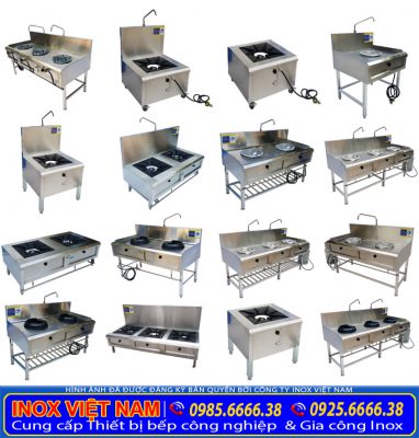 Bếp khè công nghiệp giá tốt tại xưởng sản xuất Inox Việt Nam.