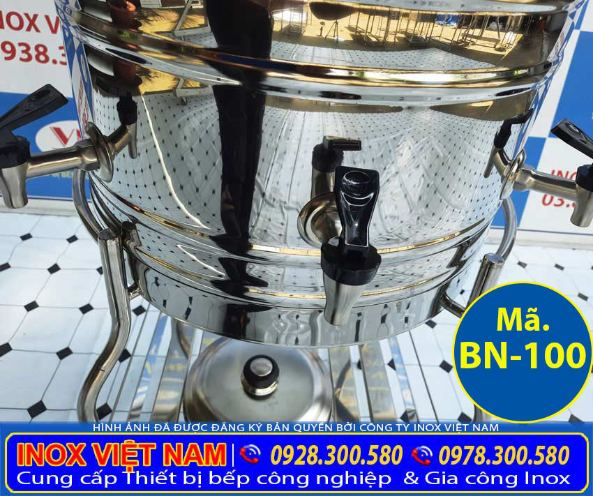 Vòi nước của bình đựng nước inox 100 lít giá tốt tại Inox Việt Nam.