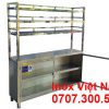 Tủ đựng chén bát bằng inox 304 có 3 tầng bền đẹp giá tốt Inox Việt Nam.