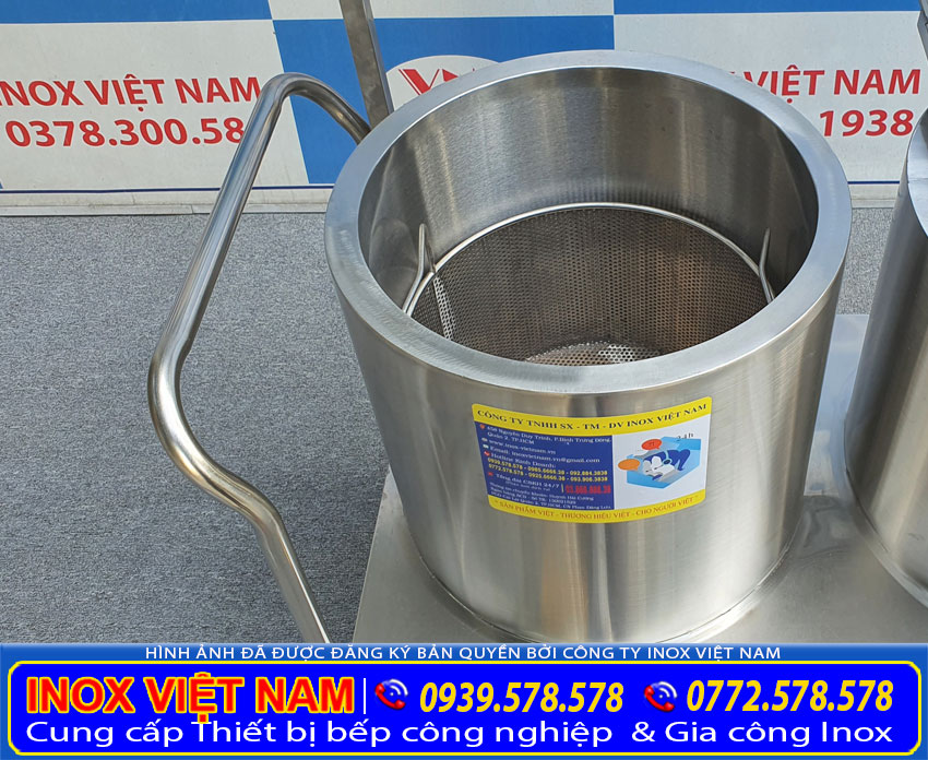 Bộ 2 Nồi Nấu Phở Bằng Điện Có Bệ 50L