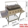 Lò Nướng Inox Có Kệ Đa Năng LN-17 IVN