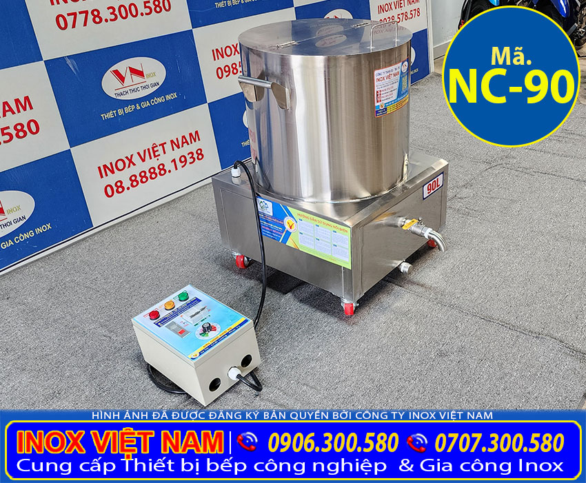 Nồi điện nấu cháo công nghiệp có nhiều ưu điểm vượt trội khi mua tại Inox Việt Nam, sản phẩm uy tín chất lượng cao