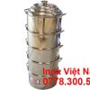 Bộ Xoong Nồi Inox 304 4 Tầng Size 400 NH-D400-4T