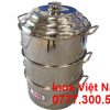Bộ Xoong Nồi Inox 304 2 Tầng Size 440 NH-D440-2T