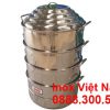 Bộ Xoong Nồi Xửng Hấp Inox 304 3 Tầng Size 500 NH-D500-3T