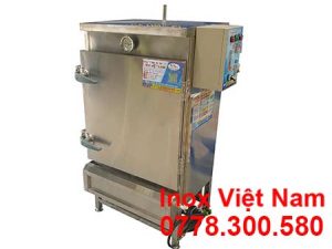 Tủ Hấp Bánh Bao 6 Khay Bằng Điện Và Gas New THBB-6KNEW