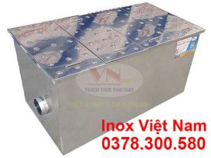 Bẫy Mỡ Inox Thu Gom Rác Nhà Hàng 550 Lít BM-A550