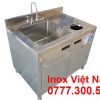 tủ inox có chậu rửa dài 1 mét 2 TUI-48