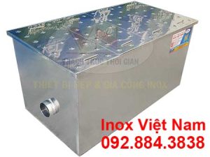 Thùng Hộp Inox Tách Mỡ Rác Thải Lắp Âm Sàn 900 Lít BM-A900