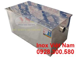 Hố Inox Thu Gôm Tách Mỡ Rác 1000 Lít Lắp Âm Sàn BM-A1000