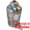 bình inox đựng trà đá có vòi gạt cách nhiệt 30 lít BD-30