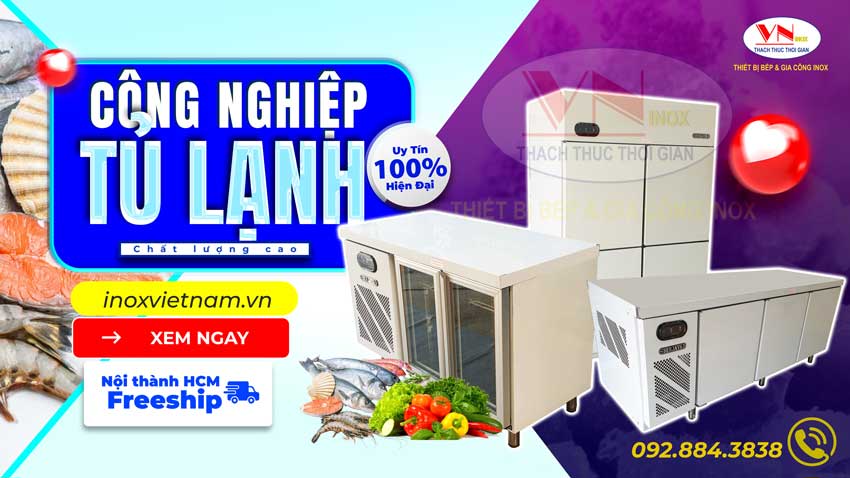 Tủ lạnh công nghiệp nhập khẩu thương hiệu Berjaya giá tốt tại nhà phân phối Inox Việt Nam