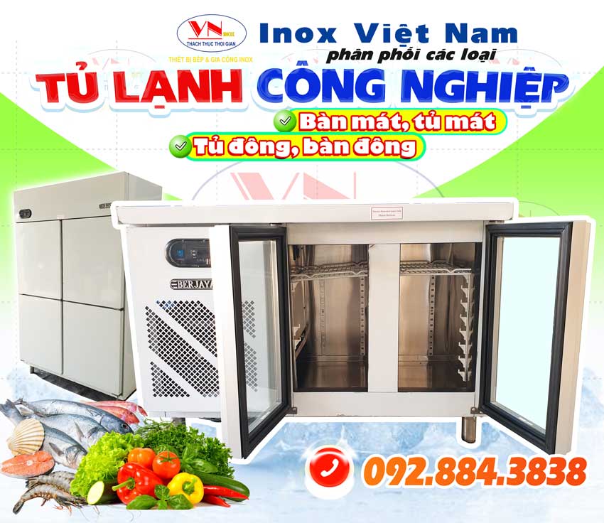 Tỷ lạnh tủ mát berjaya chính hãng nhập khẩu giá tốt đã có mặt tại nhà Inox Việt Nam chúng tôi