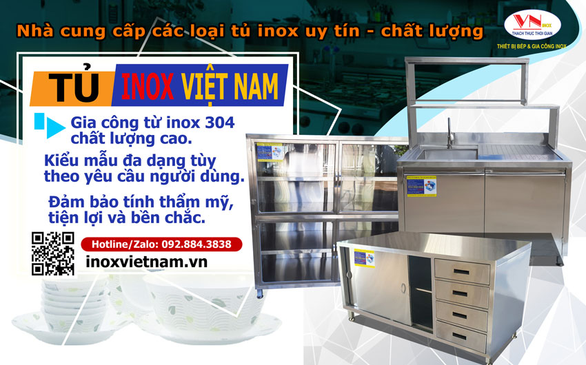 Tủ inox úp chén bát cho nhà bếp, tủ inox đựng dụng cụ nhà bếp giá bao nhiêu. Call: 093.906.3838 Inox Việt Nam tư vấn báo giá tủ inox 304 từng loại cho bạn ngay và liền