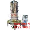 Combo nồi xửng hấp inox 304 size 400 có 4 tầng kèm bếp gas NH-D400-4T/BG