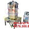 Combo Nồi Xửng Hấp 2 Tầng Inox 304 Size 440 Kèm Bếp Gas Inox NH-D440-2T/BG