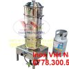 Combo Nồi Xửng Hấp 4 Tầng Inox 304 Size 440 Kèm Bếp Gas Inox NH-D440-4T/BG