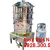 Combo Nồi Xửng Hấp 3 Tầng Inox 304 Size 600 Có Kèm Bếp Gas NH-D600-3T/BG