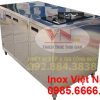 Tủ Inox Đựng Chén Bát Có Bếp Gas Âm TUI-50