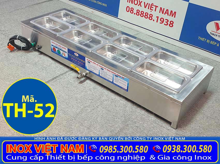 Inox Việt Nam là địa chỉ bán máy hâm nóng thức ăn mini để bàn TH-52