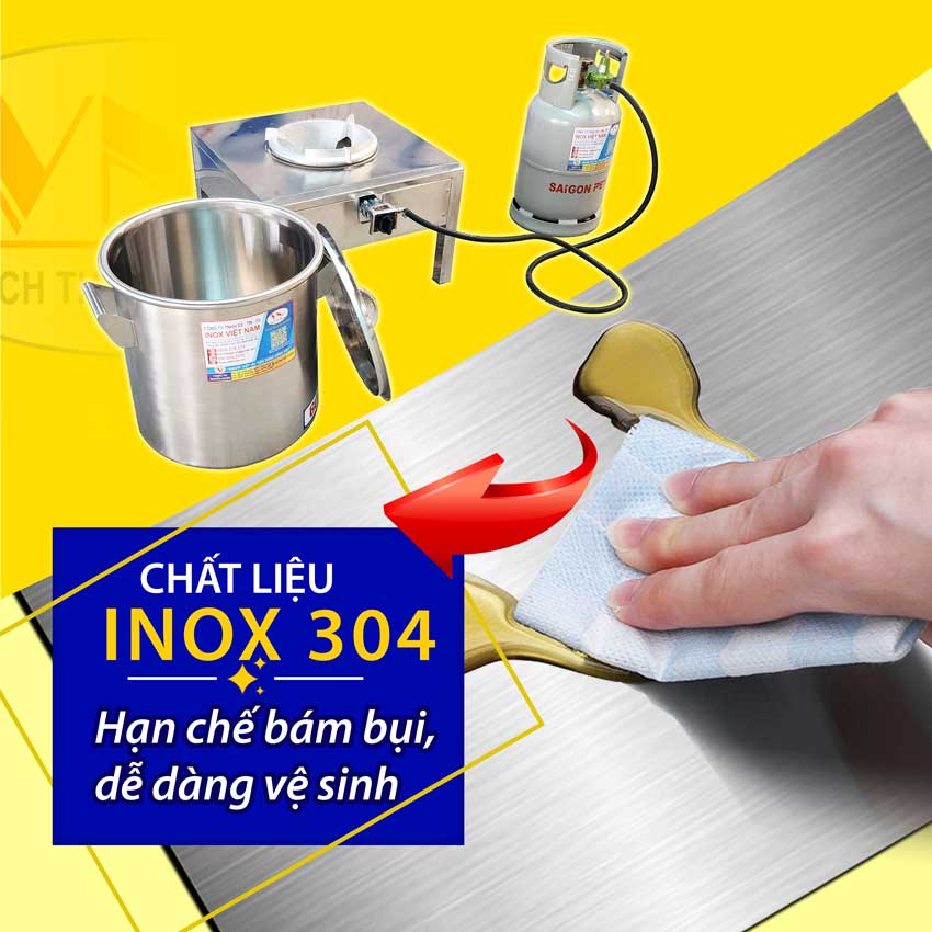 Báo giá nồi inox nấu phở bằng bếp gas công suất lớn giá tốt tại TPHCM, đang rất được săn đón hiện nay