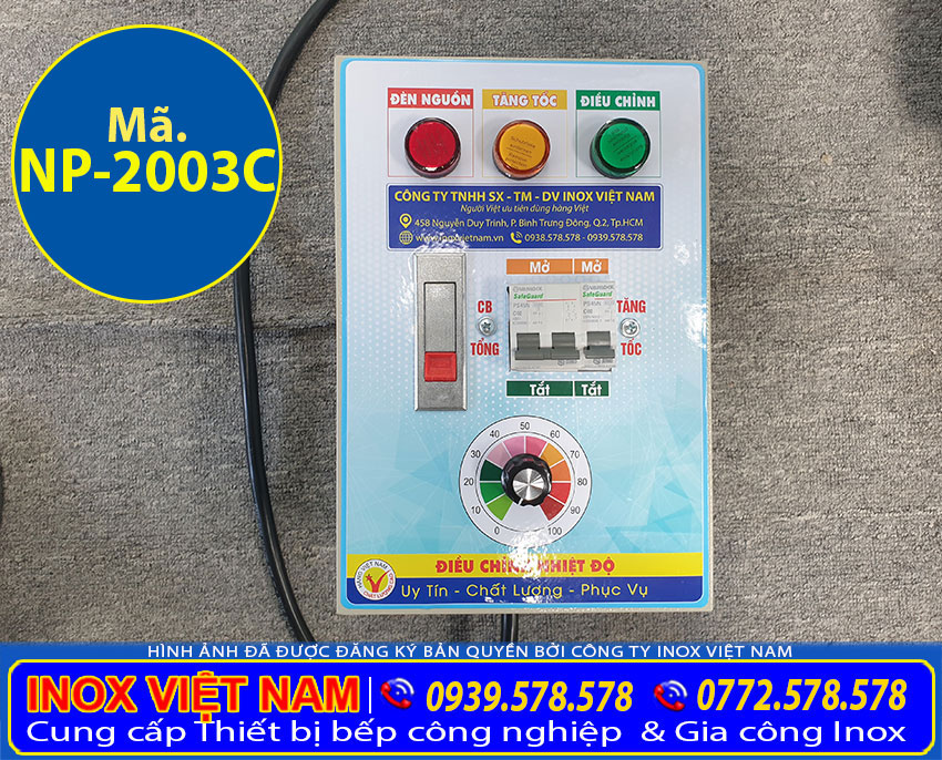 Nồi Điện Nấu Phở Bằng Inox 3 Chân 200 Lít NP-2003C